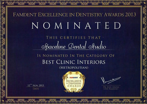Dental Clinic in Mumbai Award