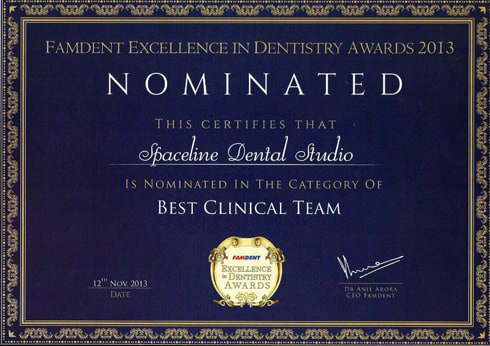 Dental Clinic in Mumbai Award
