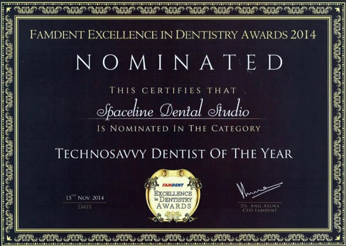 Best Dentist in Mumbai Award